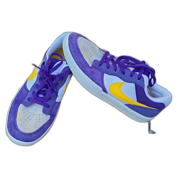 Nike SB Force 58 Yellow Purple Amarillo White DV5477-500 - Picture 3 of 11